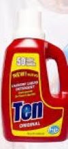 12- 69501-8 LAUNDRY DETERGENT TEN - 12/50 OZ